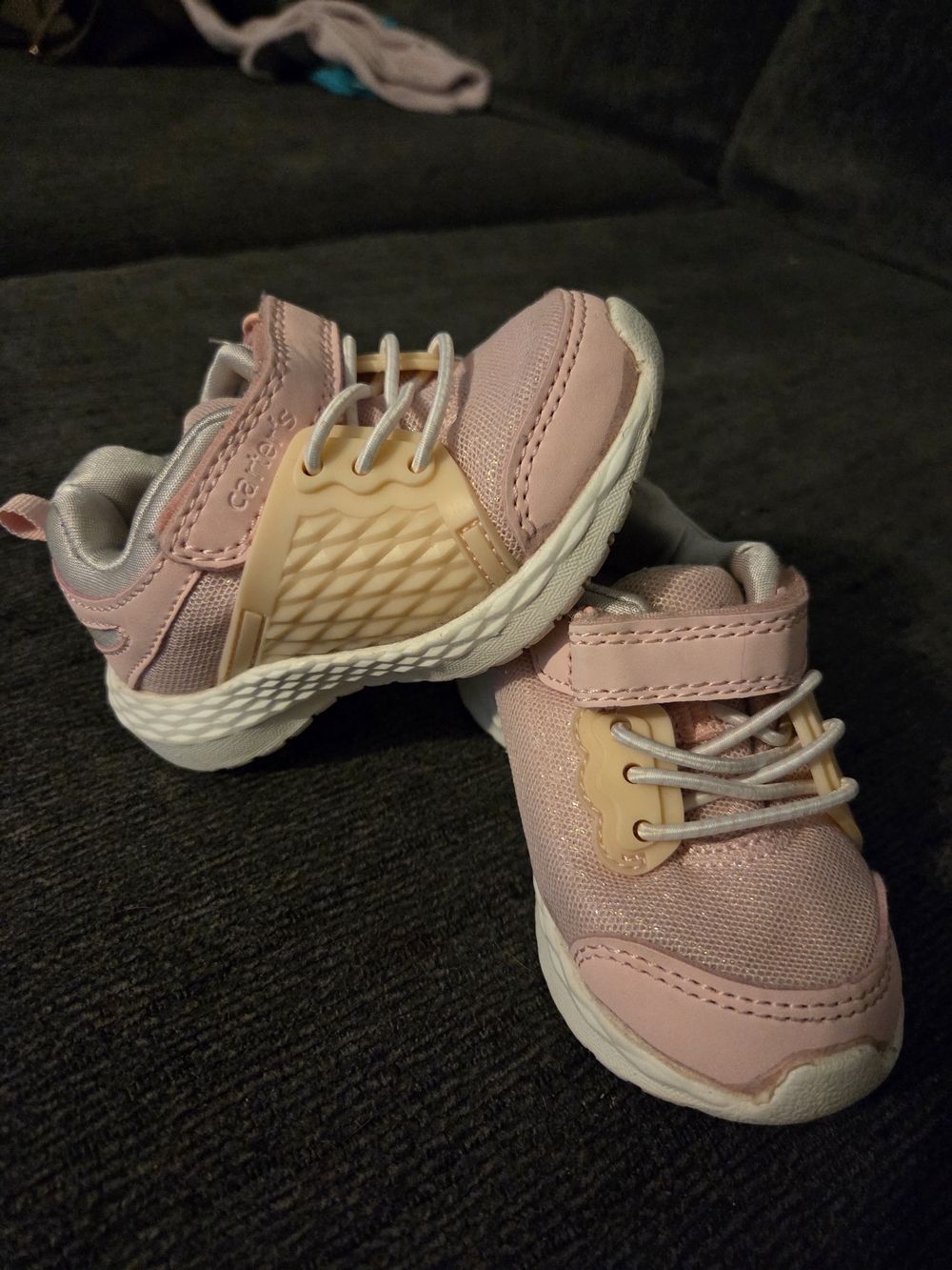 Carter's Pink and Cream Toddler Sneakers